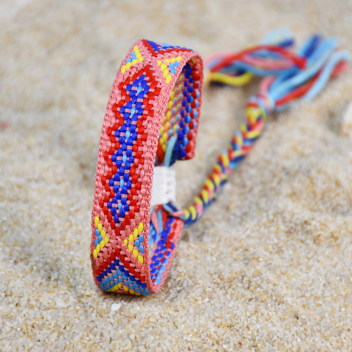 Wholesale colorful tassel lucky hand rope cross-border jewelry